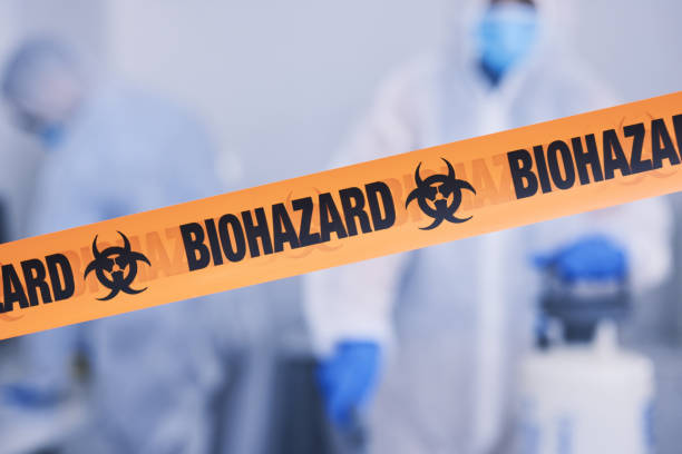 Professional Biohazard technician working in Leslie, MI